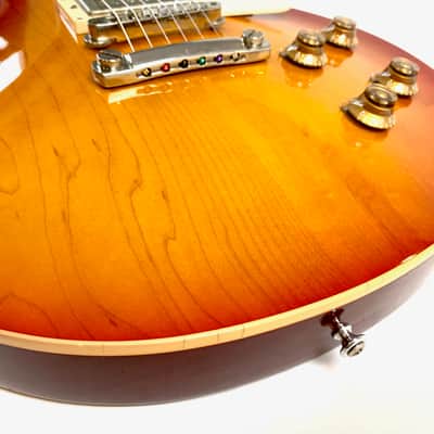 Gibson Les Paul Standard Reissue 1958 Custom Shop 2010 Washed Cherry Burst VOS image 8
