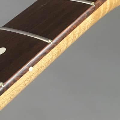 Ultra Rare Vintage Fender Lefty Stratocaster Neck 2003 Strat Rosewood Super Flame Maple 🍁 image 7