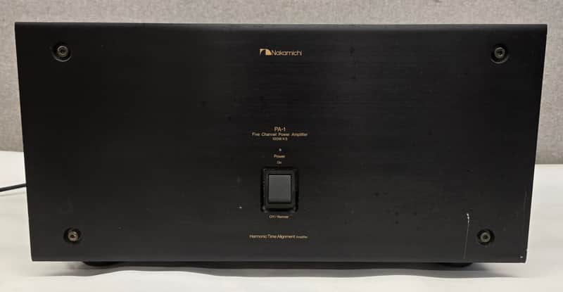 Nakamichi PA-1 5-Channel Power Amplifier For Repair