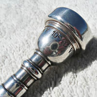 Vintage Bach Mount Vernon 10 1/2C Trumpet Mouthpiece - Made in USA - 50's Era (?) - PV MUSIC Band Shop inspected, Cleaned, Tested and Disinfected - Excellent Cosmetic Condition - Plays and Sounds Looks Great ! image 8