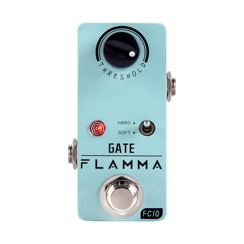 FLAMMA Noise Gate Pedal FC10 Noise Killer Guitar Pedal Noise Suppressor Effect 2 Modes for Electric Guitar and Bass True Bypass Visit the FLAMMA Store image 1
