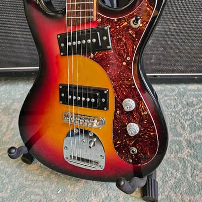 Guyatone LG127-T Mosrite 1960's 1970's - Sunburst image 3