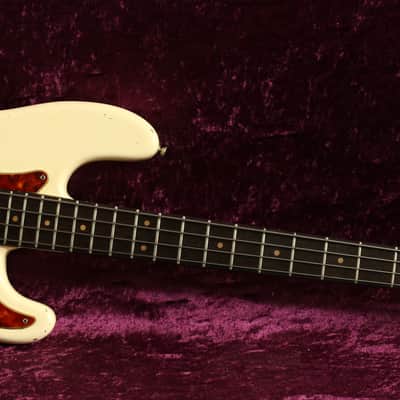 Fender Precision Bass 1963 - Olympic White image 8