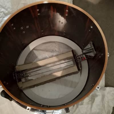 24x18 Sonor Signature bass drum in Ebony Makassar image 4