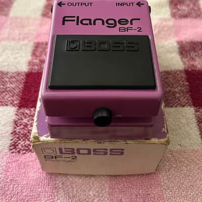 1981 BOSS BF-2 Flanger Made in Japan with Original Box - Black Label Vintage MIJ image 6