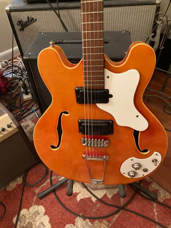 1966 Mosrite Celebrity with Hard Case. Excellent Condition. image 1