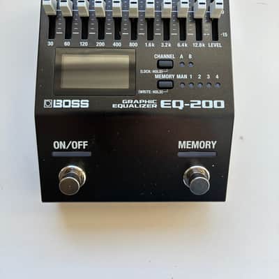 Boss EQ-200 Equalizer 2019 - Present - Black image 1