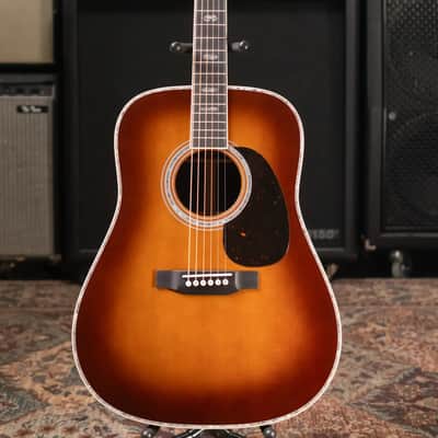 Martin D-41 Dreadnought Acoustic Guitar - 1933 Ambertone with Hardshell Case image 3