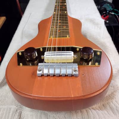 Silvertone Lap steel mod 50s - Natural image 5