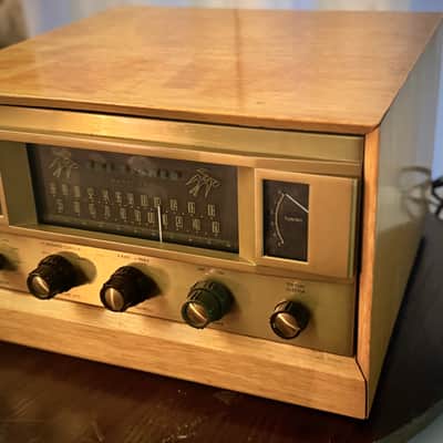 🎶✨ The Fisher Model 500 Mono Tube AM/FM Receiver w/ Original Wood Case — Fully Working, Serviced & Cleaned image 6