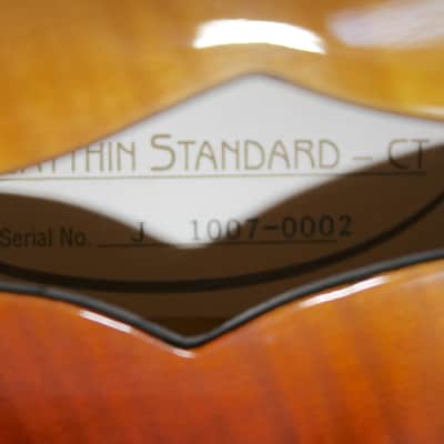 Hofner Contemporary Series Verythin CT - HCT-VTH-SB With Hard Shell Case image 10