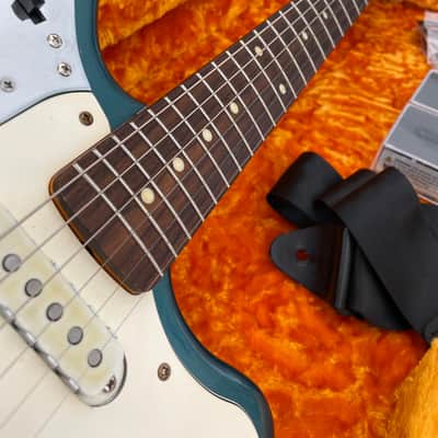 MJT Jaguar 2020 - Ocean Turquoise 60's Clone - John Frusciante Vibes Leslee onboard Seymour Duncan Fender parts Musikraft Neck image 3