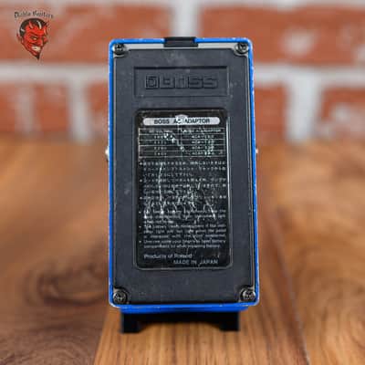 Boss CS-3 Compression Sustainer (Black Label) 1986 Blue image 4