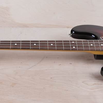 Fender JB-62LH Jazz Bass Reissue MIJ 1990 Sunburst Lefty Handed Lefty Japan w/ Bag image 2