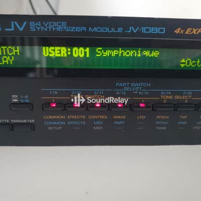 Roland JV-1080 - Synth Module Classic - Manual Included - Tested image 3