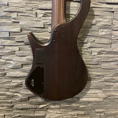 Ibanez EHB 150 5 String Multi Scale - Black Ice Flat image 10
