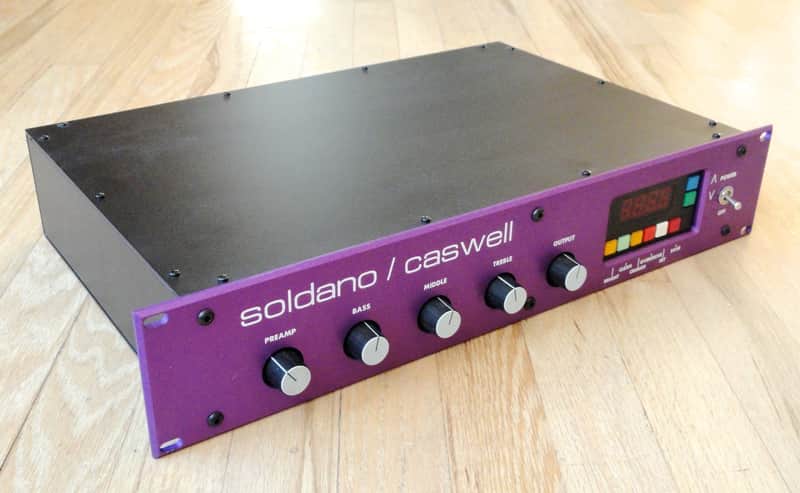 Soldano Caswell X99 Rackmount Guitar Tube Preamp MIDI Motorized