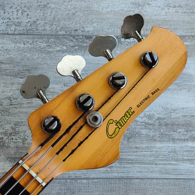 1970's Cimar (Ibanez) '75 Reissue Jazz Bass (Torino Red) image 2