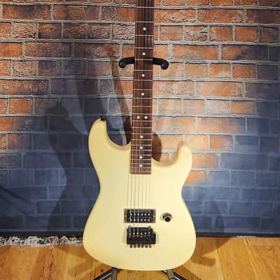 Vintage 1980s Charvel Model 2 Cream w/ Kahler & DiMarzio Super Distortion image 1