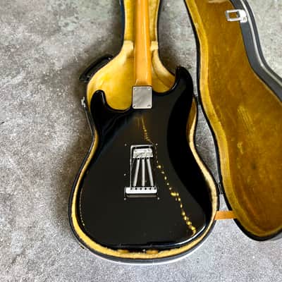 Yamaha ST-360R c 1970’s - Black strat style electric guitar original vintage MIJ Japan image 10