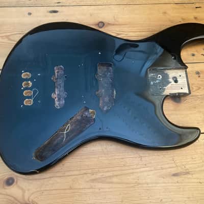 1970s Vintage Hohner Japan Jazz Bass Guitar Body Roadworn image 1