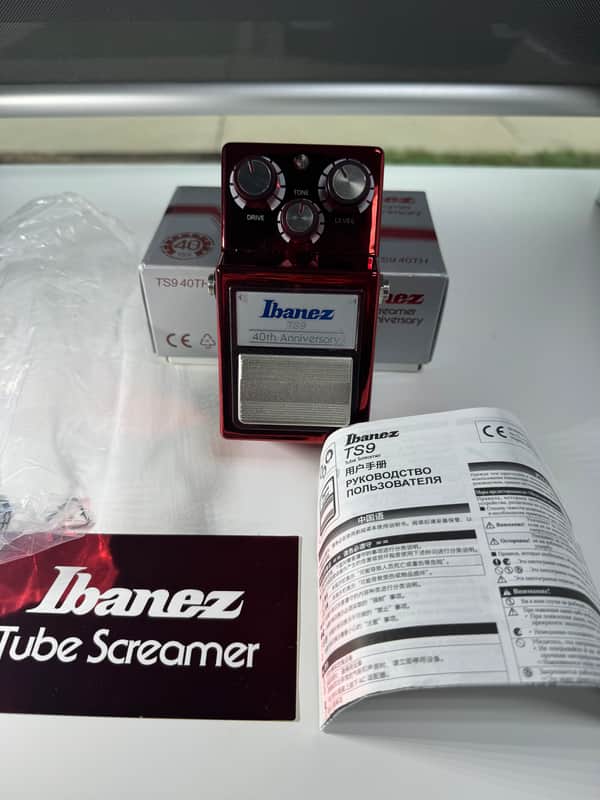 Ibanez TS9 Tube Screamer 40th Anniversary Limited edition - Ruby image 1