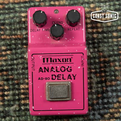 Vintage 1980s Ibanez AD-80 Analog Delay made in Japan MIJ