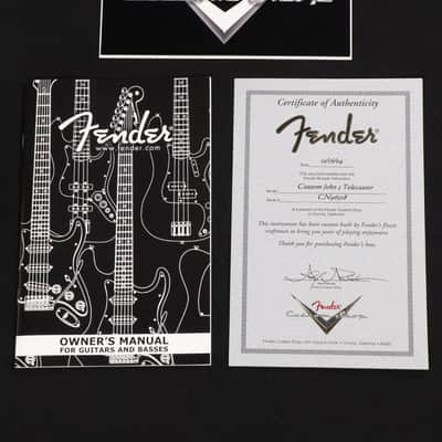 Fender Custom Shop John 5 Signature Bigsby Telecaster Black [CN96528] (01/20) image 2