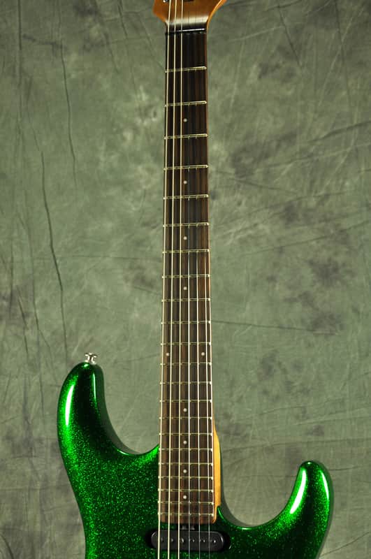Music Man 2013 Limited Edition LTD LUKE-III Emerald Green Sparkle