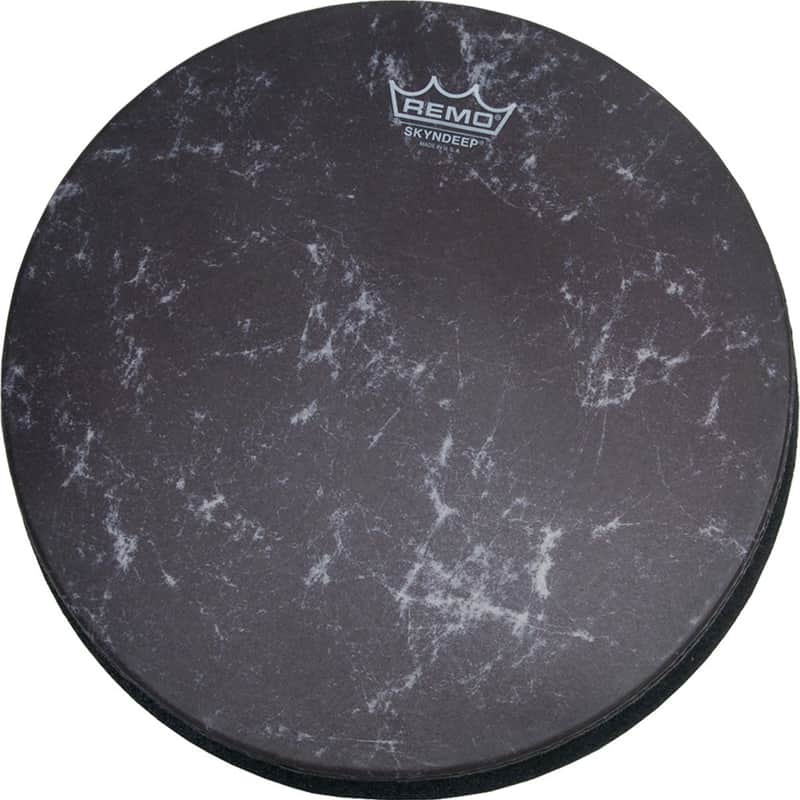 Remo SKYNDEEP Djembe Head 14-by-2.5-Inch - Black image 1