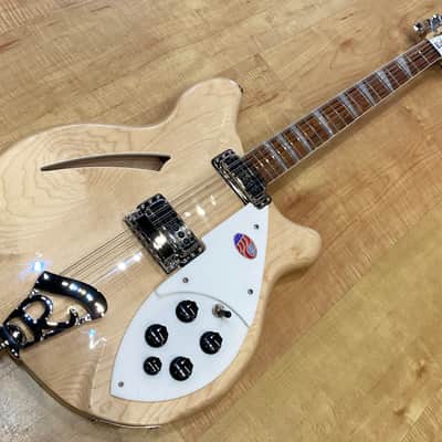 Rickenbacker 360/12 12-String 21-Fret Version Electric Guitar MapleGlo imagen 11