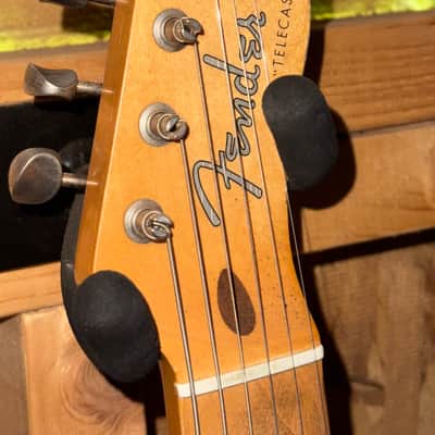 2021 Fender 75th Vintera Road Worn ’50s Telecaster Maple Fingerboard Vintage Blonde image 4