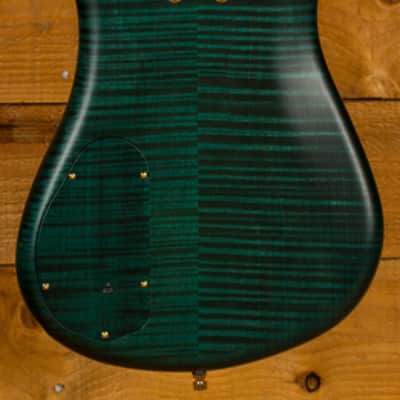 Warwick Custom Shop Streamer LX Petrol Green Transparent Satin - Wenge image 4