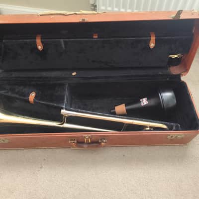 Selmer Trombone 1940ish - Gold brass image 2