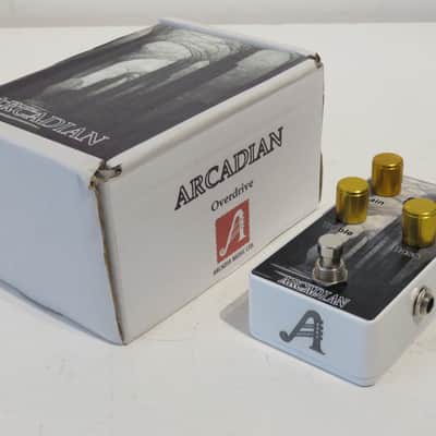 Arcadian Transparent Overdrive Guitar Effects Pedal – Mint & Boxed image 1