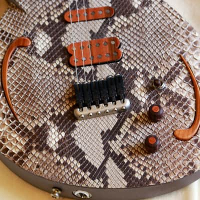 Build to Order GB Liuteria Boutique  Plié 6 string python edition for GIANLUCA GRIGNANI image 15