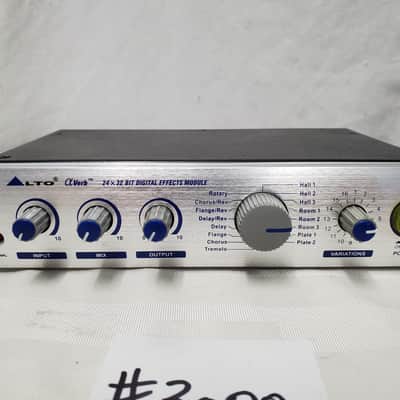 ALTO AVERB 24 X 32 BIT DIGITAL EFFECTS PROCESSOR #3088 GOOD USED WORKING CONDITION image 2