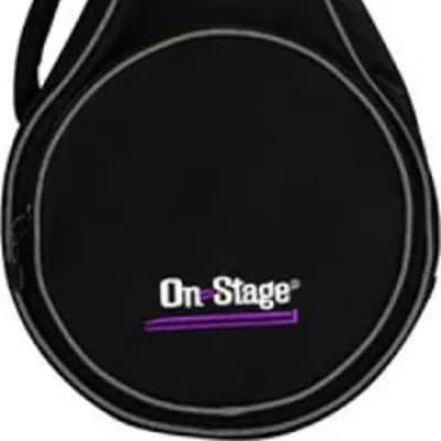 On-Stage GBM4770B Mandolin Gig Bag, Black image 1