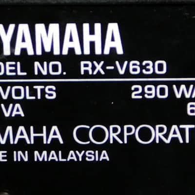 Yamaha RX-V630 receiver with remote image 6