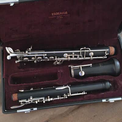 Vintage Yamaha Wood Oboe 411/441– Crack Free – Plays –  Left F image 11