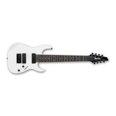 Ibanez RG Series RG8 8-String Electric Guitar, Rosewood Fretboard, White image 8