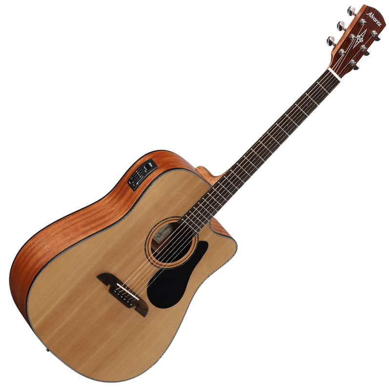 Alvarez AD30CE Artist Series Cutaway Dreadnought w/ Electronics Gloss Natural image 2