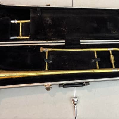 Blessing Tenor Trombone — SN 494710 — Fair condition, original case & mouthpiece image 1