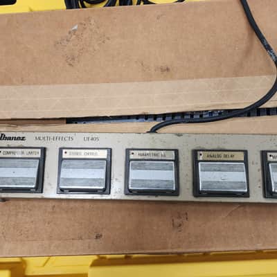 Ibanez UE400 Multi-Effects Rack with Foot Controller 1980s - Black image 7