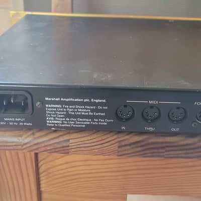 Marshall JMP-1 Valve MIDI Preamp 1992 - 2007 - Gold image 3