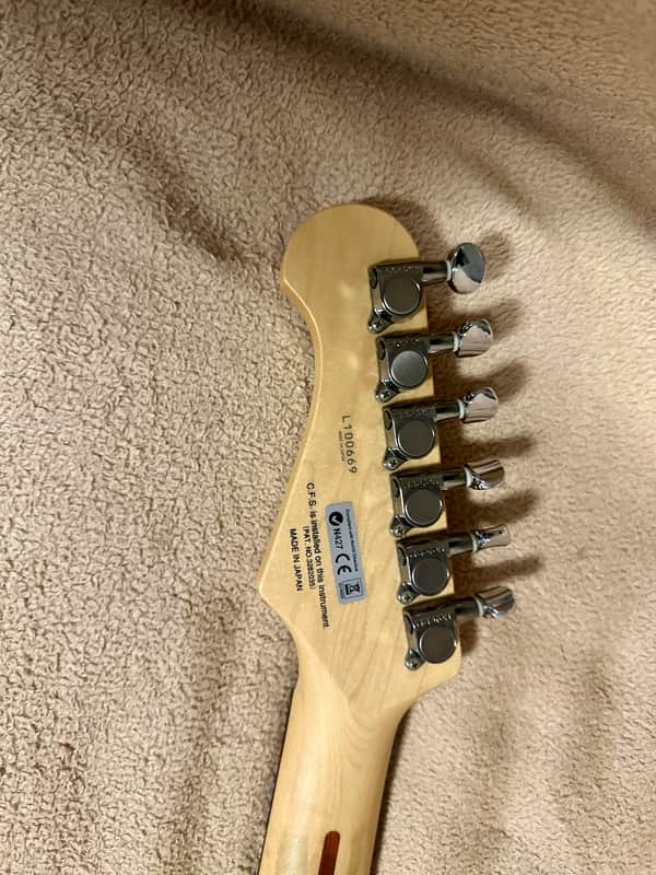 Fujigen FGN JST-5R J-Standard Stratocaster (MIJ) - Black | Reverb