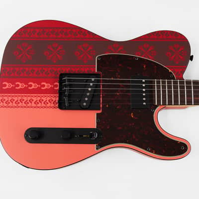 Fender Monster Hunter Rathalos Telecaster RW (Rathalos Red) #382 B-stock image 1