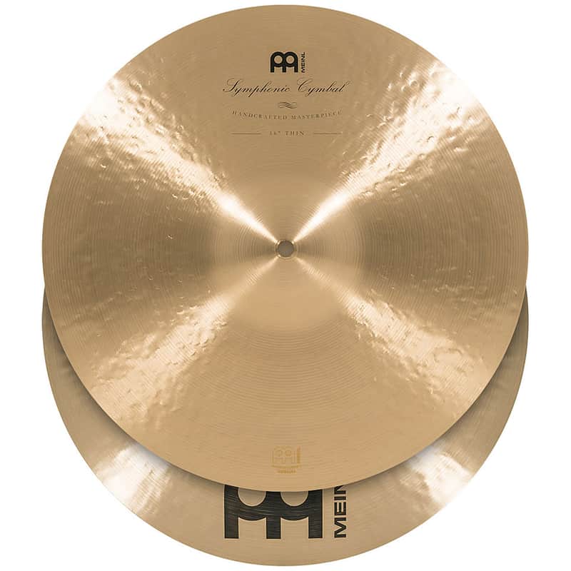 Meinl Marschbecken Meinl Symphonic 16" Thin Pair image 1