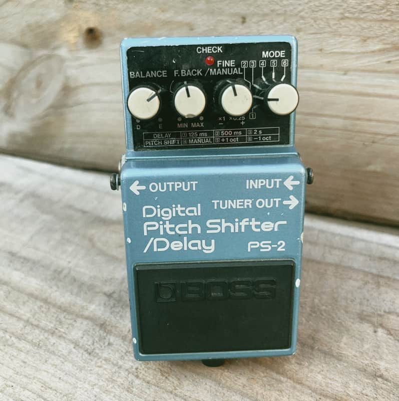 BOSS PS-2 デジタルピッチシフター/ディレイ レビュー】BOSS PS-2 Digital Pitch Shifter/Delay - あさぎベーススタジオ