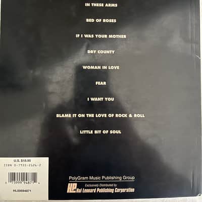 Bon Jovi - Keep The Faith - Guitar Tab / Tablature Book image 2
